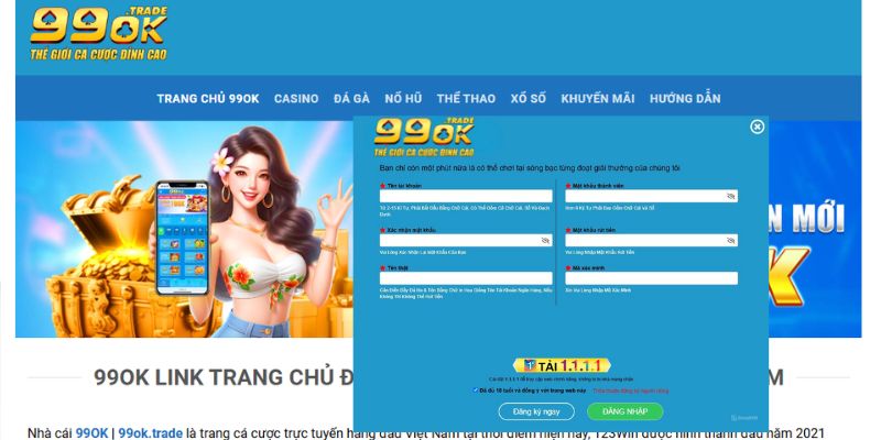 Hướng dẫn đăng ký 99ok chi tiết nhất